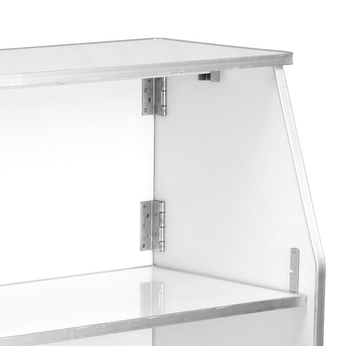 Portable Bar - White Laminate - 4 FT.