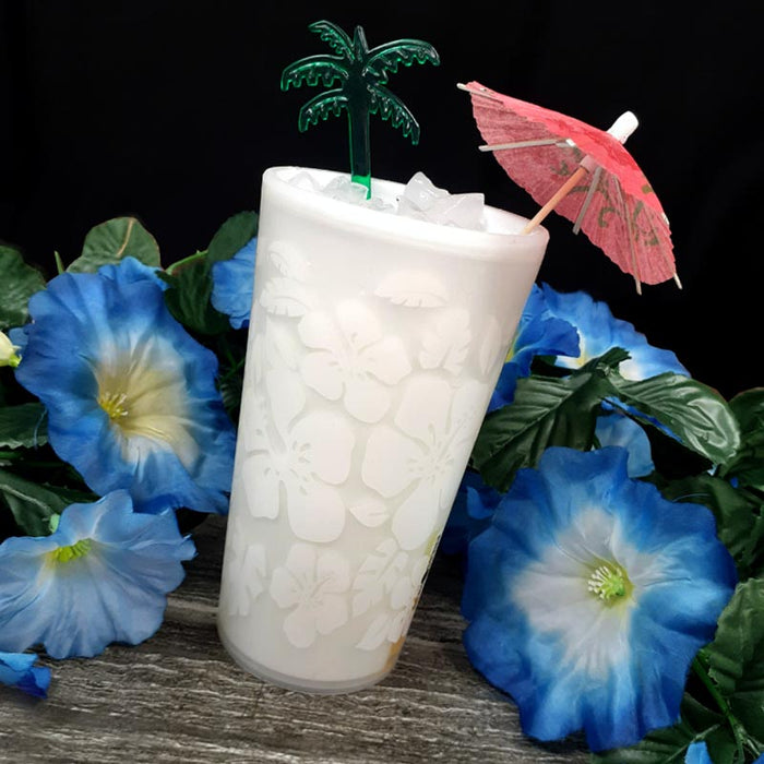 Green Luau 12 oz Glow Cup