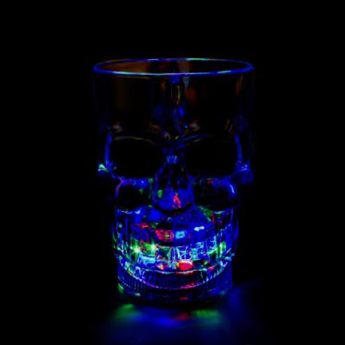 LED Skull 14 oz