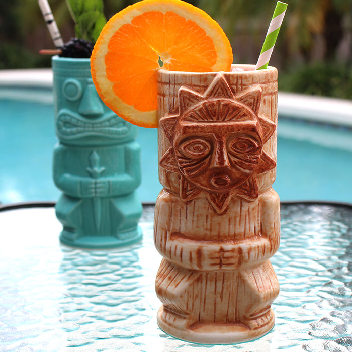 BarConic® Tiki Drinkware - Sun God - 16 oz