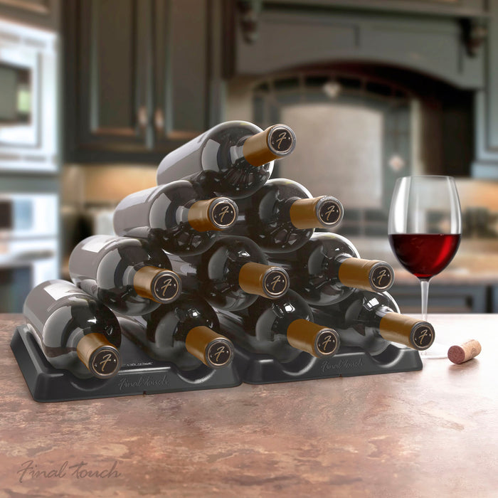 Wine Bottle Stacker