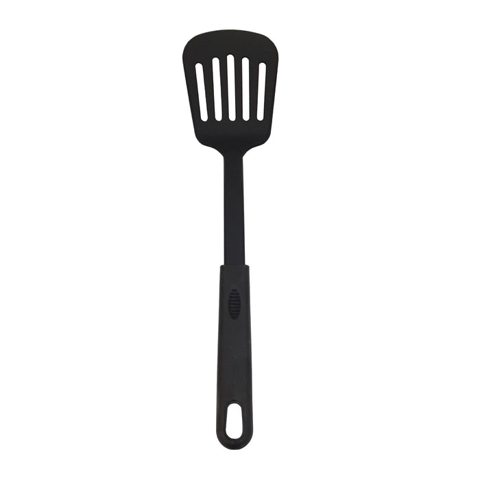 Slotted Nylon Spatula - Black