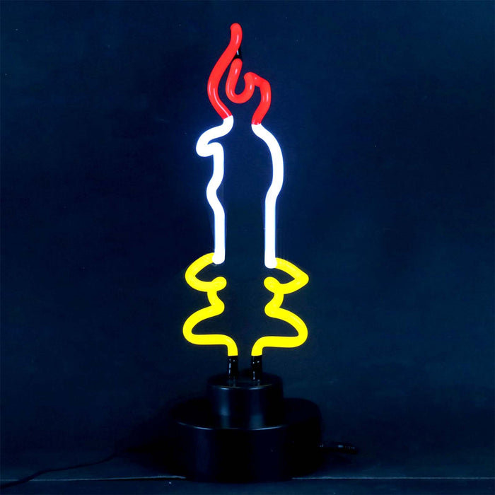 Candle Neon Sign