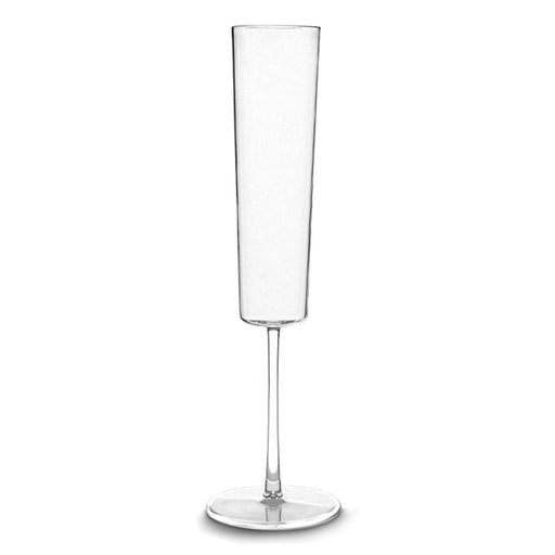 Plastic Champagne Flute - 7 ounce - 6 pack