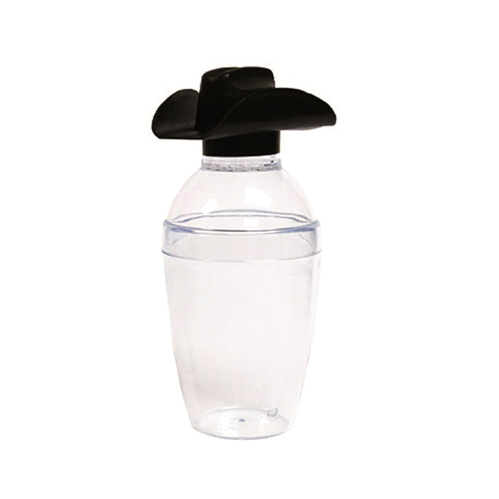 Cowboy Hat Plastic Cocktail Shaker - 16 oz