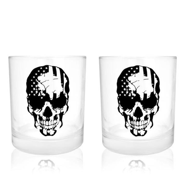 BarConic® Skull Whiskey Set