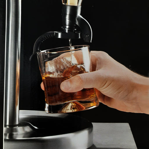 PROFESSIONAL 3 BOTTLE REVOLVING LIQUOR DISPENSER