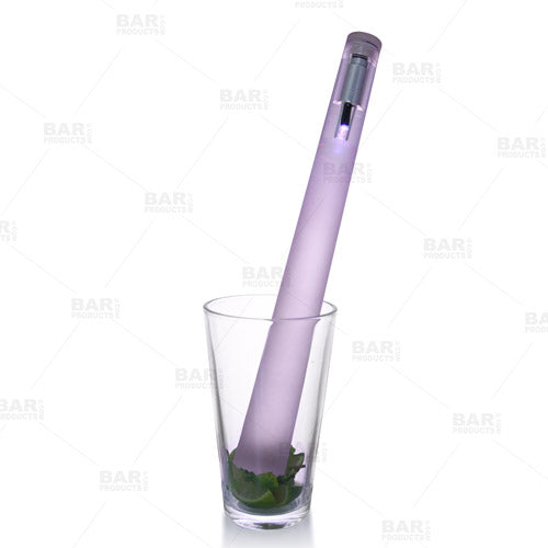 Clear Acrylic Muddler with LED - 30cm