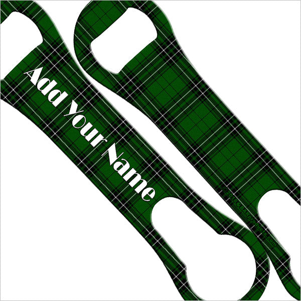 ADD YOUR NAME  V-Rod® Bottle Opener – Winter Plaids