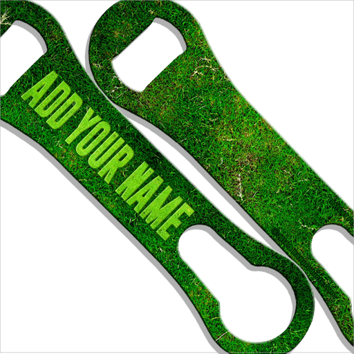 ADD YOUR NAME V-Rod® Bottle Opener – Grass