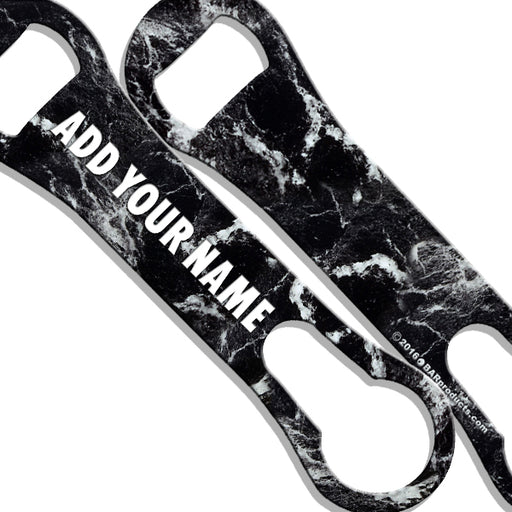 ADD YOUR NAME  V-Rod® Bottle Opener – Marble