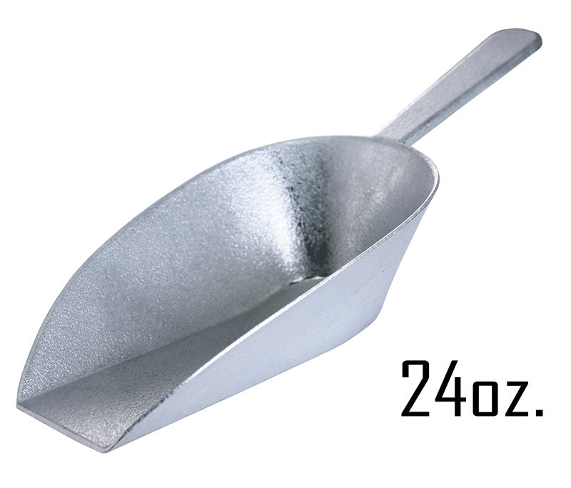 Cast Aluminum Flat Bottom Ice Scoops