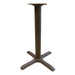 22" x 22" Bronze Powder Coat Cross Base- Standard Height