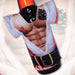 T-Shirt Style Bottle Cooler - Naughty Santa