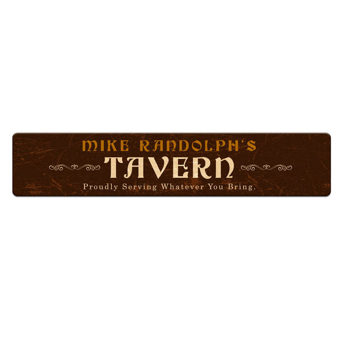 Custom Printed Bar Mat - Tavern - 20" x 4"