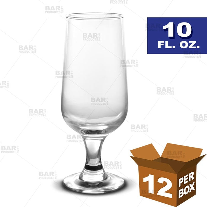 BarConic® Footed Beer Glass - 10 oz [Box of 12]