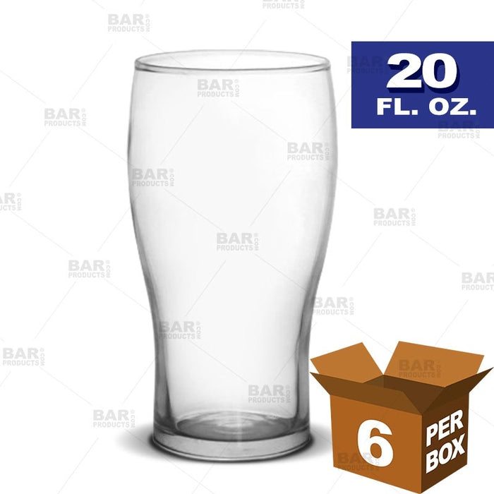 BarConic® Pint Glass - 20 oz [Box of 6]