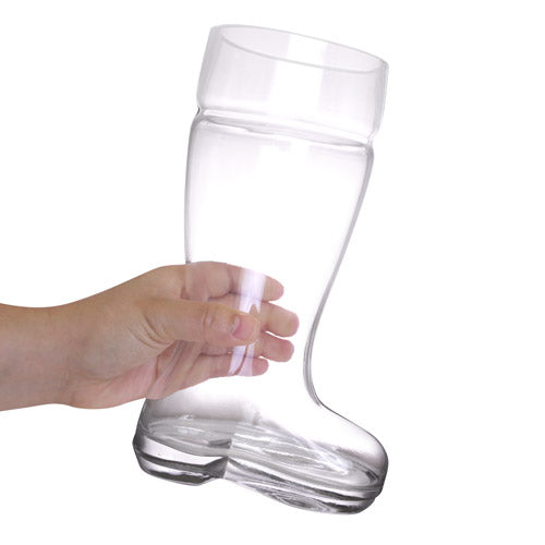 BarConic® 45 ounce Glass Beer Boot -  Das Boot - Beer Glass