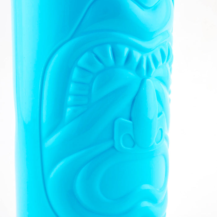 BarConic® Blue Plastic Tiki Cup - 26 ounce - Extra Large