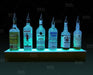 BarConic® LED Liquor Bottle Display Shelf - 1 Step - Wild Cherry - Several Lengths