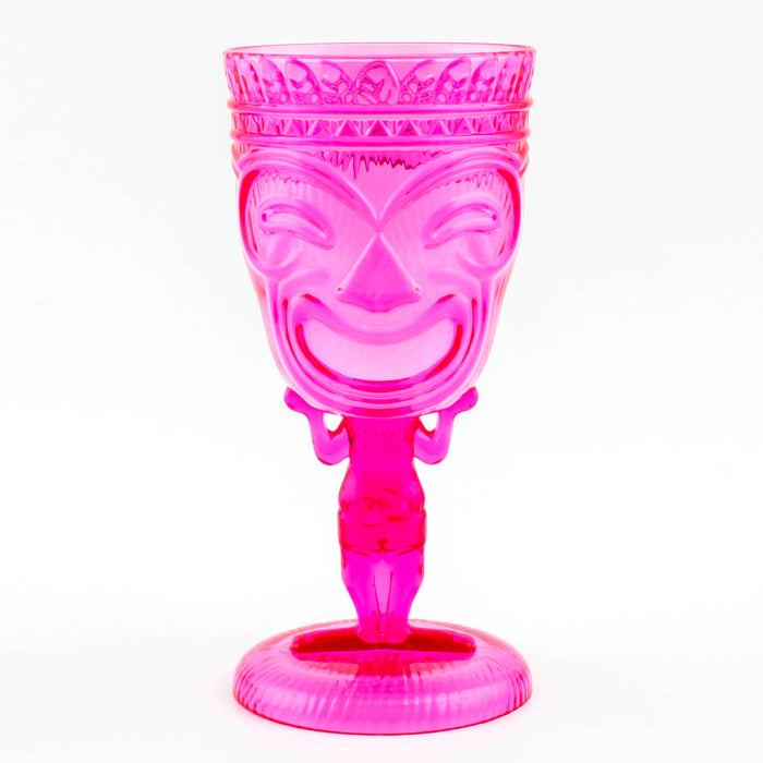 BarConic® Plastic Tiki Man Cup - 12 ounce (Color Options)