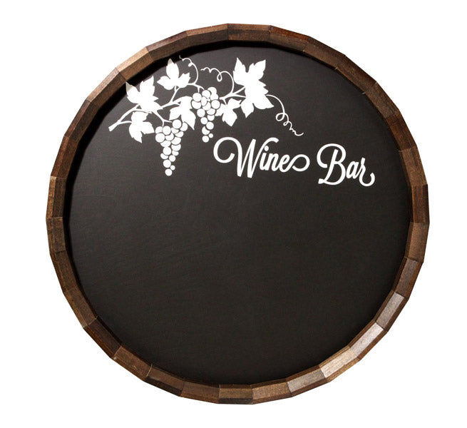 Bar & Menu Chalkboard Barrel Top Tavern Signs (Several Styles Available)