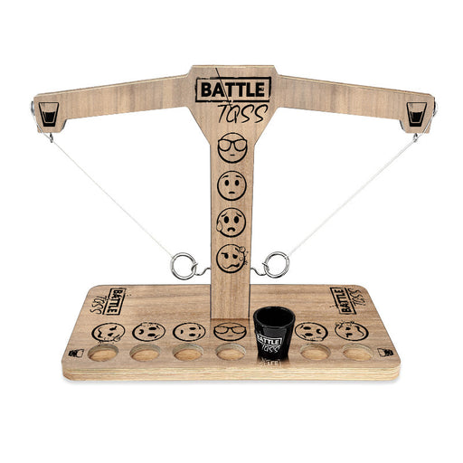 Battle Toss - 2 Player Ring Toss Game - Emoji Track