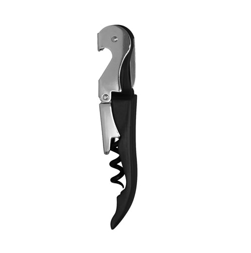 Corkscrews - Double Lever - Maroon, Stainless Steel and Black