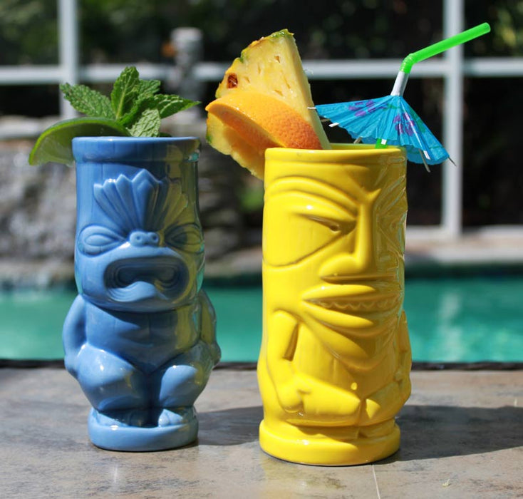 12 oz. Yellow Guy - Tiki Mug