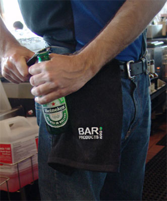 Bar Towel with barproductsmart.com Logo