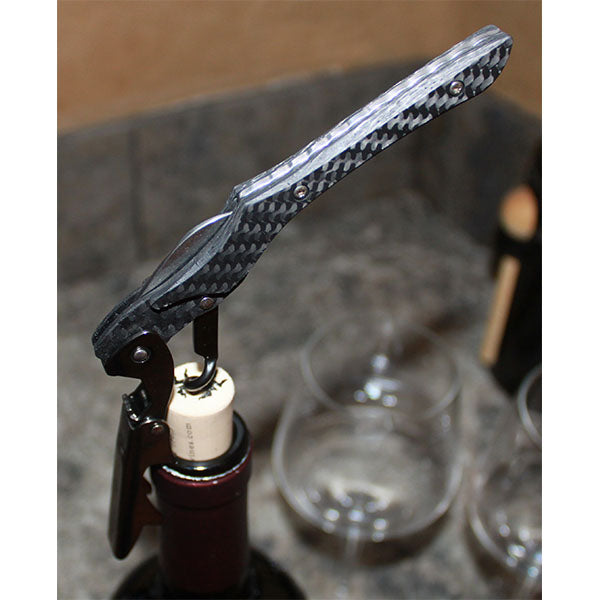 Castello Carbon Fiber Handle Corkscrew