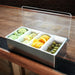 Stainless Steel Condiment Holders (Fruit Trays)