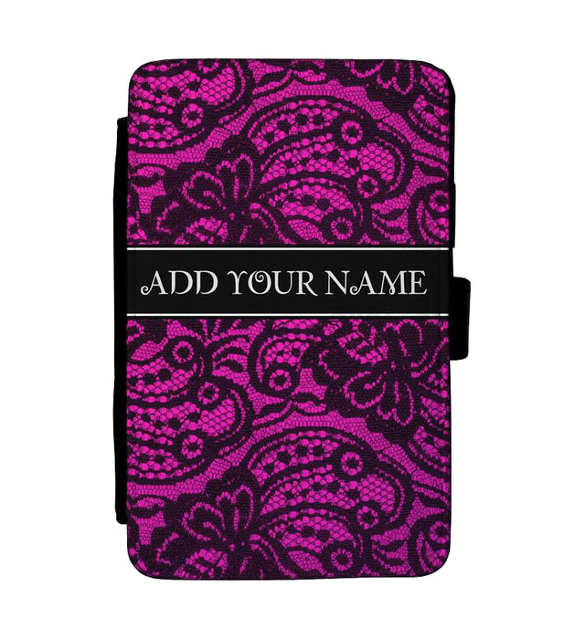 ADD YOUR NAME Guest Check Pad Holder - Sexy Lace