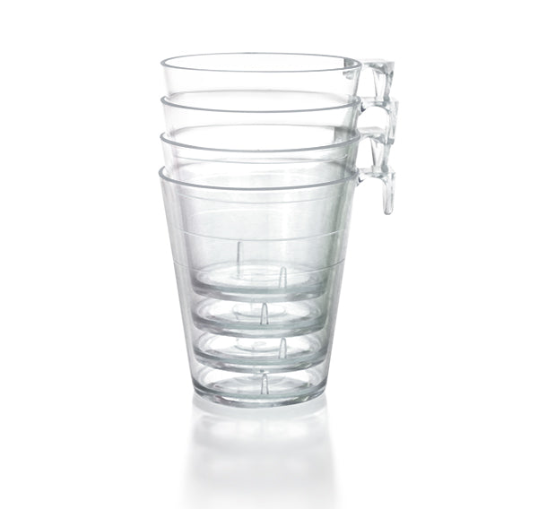 Barconic® 2oz Clear Plastic Shot Glass with Hook