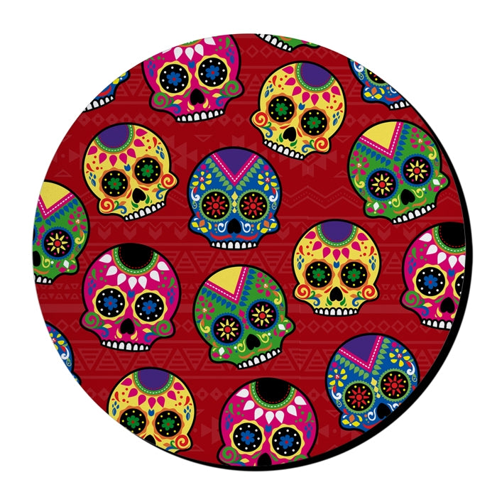 Beer Bucket Coaster - Sugar Skulls (Serveral Colors Available) 