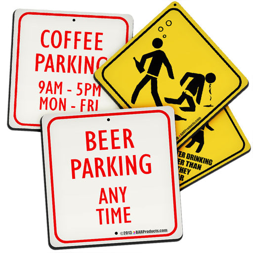 Street Signs Foam Kolorcoat Coaster