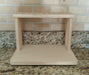 Counter Caddies™ - NATURAL - 12" STRAIGHT Shelf w/ K-Cup Holes 