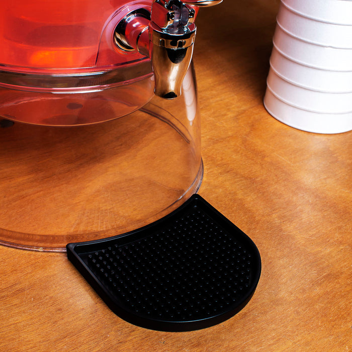 Crescent Drip Mat for Beverage Dispenser