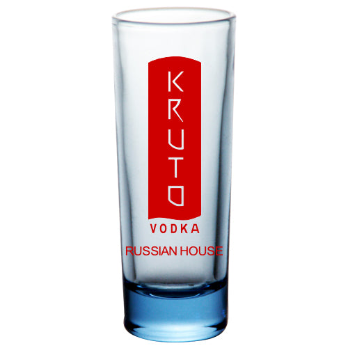 2oz Custom BarConic® Tall Shot Glasses - Light Blue