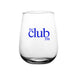 Custom Glassware - Stemless Wine Glass