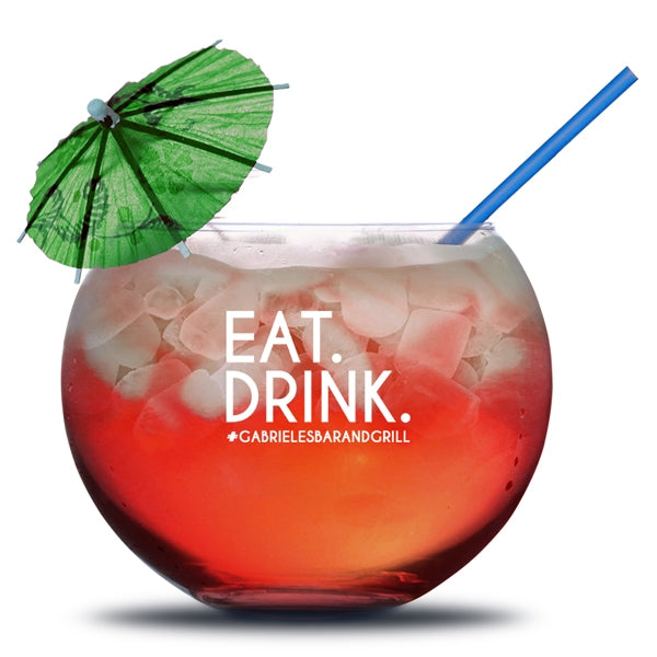 BarConic® Glassware - Tropical Fish Bowl - 48 oz