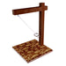 Large Tabletop Ring Toss Game - Tiki Wood