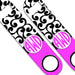 ADD YOUR NAME SPEED Bottle Opener – Monogram Swirls - Pink