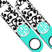 ADD YOUR NAME SPEED Bottle Opener – Monogram Swirls - Teal