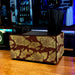 Wooden Bar Caddy - Rustic Hibiscus - Maroon