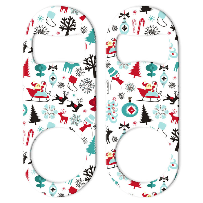 Cute Christmas Themed Mini Bottle Openers - Design 1