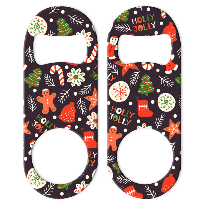 Cute Christmas Themed Mini Bottle Openers - Design 2