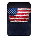 DekoPokit™ Leather Bottle Opener Pocket Protector w/ Designer Flap - Grunge US Flag - SMALL