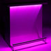 Stainless Steel Portable Bar with 3D Holographic Lighting and Integrated Ice Bin