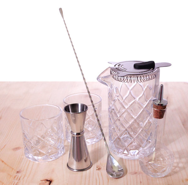 BarConic® Diamond Bar Kit w/22oz Mixing Glass Set